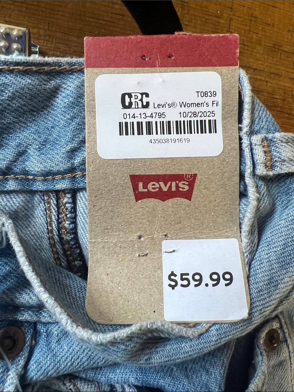 Levi’s Denim Fit and Flare Skirt multiple sizes NWT - Picture 7 of 9